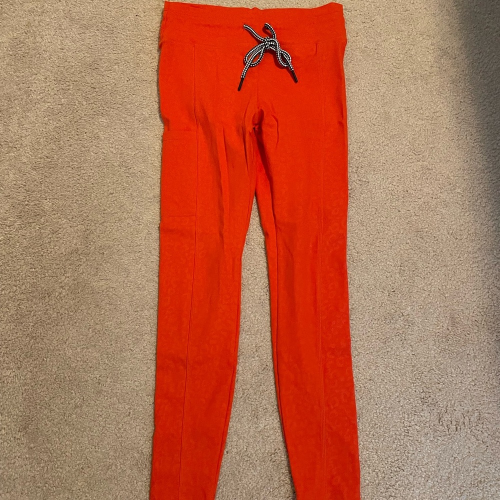 Celestial Bodiez Orange leopard print